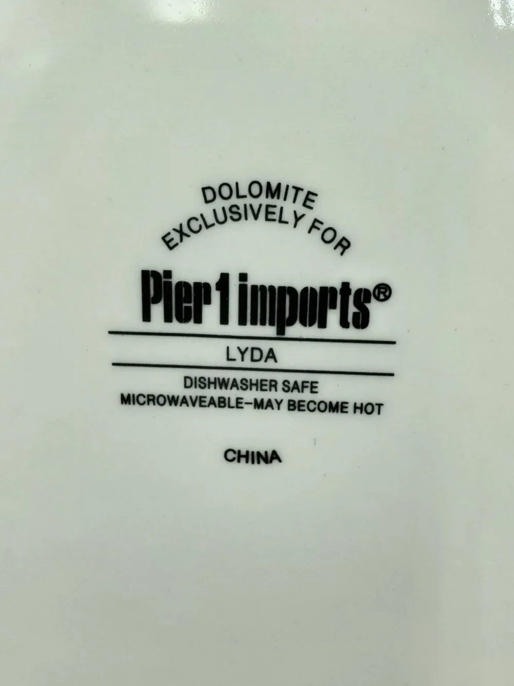 Pier 1 Lyda Dinner Plates Vintage Pier 1 Floral Dinner Plates